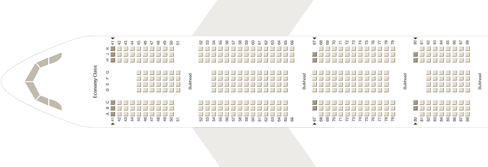 Các hạng ghế trên chuyến bay của Emirates